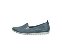 Cosmos Comfort Slipper Leder Blau - 36