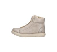 Schnürstiefelette COSMOS COMFORT "COSMOS Comfort Stiefelette Leder", Damen, Gr. 37, hellgrau, Leder, Schuhe (92333930-37) hellgrau