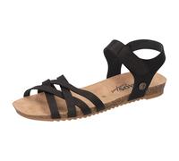 Cosmos Comfort Weiblich Flache Sandale,schwarz,40