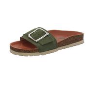 Cosmos Comfort Klassische Pantoletten für Damen, grün, Gr. 41 EU