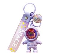 COSSIKA Mode-Schlüsselanhänger, modischer Weltraum-Astronauten, Sonnenuntergang, Projektor, Licht, Schlüsselanhänger, Anhänger, weiblich, Paar, Tasche, Ornament