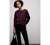 Street One Pullover Cosy Dolman Frauen Jazz Berry Größe 44