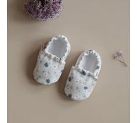 Cosy Roots x Lara Piaskowy Veganer Krabbelschuh Blue Flowers 20