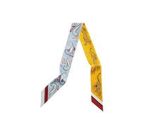 COtheSumay 100% Maulbeerseide Schal für Handtaschen, Taschen und Geldbörsen, 1 Stück 5,1 cm x 89 cm Haarband Dünne Halstücher für Frauen, 35.5"×2" (90cmX5cm)