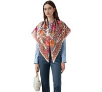 COtheSumay Kaschmirweicher Schal aus merzerisierter Wolle, Pashmina, leicht, Reise- und Abendschal, Büro, Hochzeit, 13 Teebraun, 38"x38"