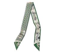 COtheSumay Schal aus 100% Maulbeerseide für Handtaschen, Taschen und Geldbörsen, 1 Stück, 5,1 x 88,9 cm, Haarband, schmaler Halstücher für Damen, 2"x35.5" (90cmX5cm)