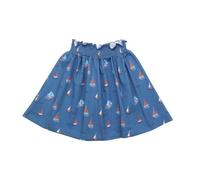 Cotokids Kinder Rock Baumwolle, Blau, Segelboot-Muster, Walkiddy Blau 116