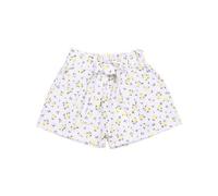 Cotokids Kinder Shorts GOTS zertifiziert, creme, Blumen-Allover „Yellow Flowers“, weich & bequem - Walkiddy Gelb 116