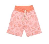 Cotokids Kinder Shorts - Hellrosa mit Paisleymuster, elastischer Bund mit Kordel, leicht & bequem, Sommer-Shorts | Walkiddy Rosa 98