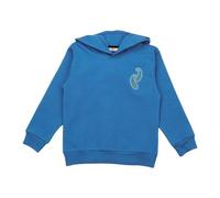 Cotokids Kinder Sweatshirt Baumwolle, Blau, Brust-Patch, Walkiddy Orange 116
