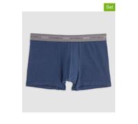 COTONELLA 2er-Set: Boxershorts in Dunkelblau - Größe L | Herren Waesche