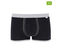 COTONELLA 2er-Set: Boxershorts in Grau - Größe S | Herren Waesche