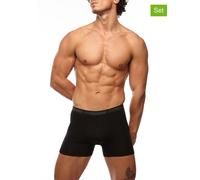 COTONELLA 2er-Set: Boxershorts in Schwarz - Größe L | Herren Waesche