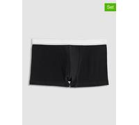 COTONELLA 2er-Set: Boxershorts in Schwarz - Größe XXL | Herren Waesche