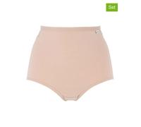 COTONELLA 2er-Set: Pantys in Beige - Größe 3XL | Damen Unterteile