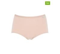 COTONELLA 2er-Set: Pantys in Beige - Größe M | Damen Unterteile