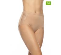 COTONELLA 2er-Set: Pantys in Nude - Größe XXL | Damen Unterteile