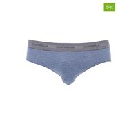 COTONELLA 2er-Set: Slips in Blau - Größe L | Herren Waesche