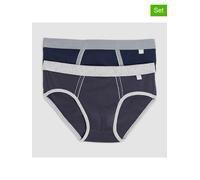 COTONELLA 2er-Set: Slips in Dunkelblau - Größe M | Herren Waesche