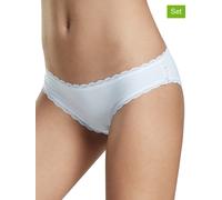 COTONELLA 2er-Set: Slips in Weiß - Größe S | Damen Unterteile