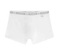 Cotonella Art. AU109, Boxershorts für Herren aus Baumwolle, Herrenunterwäsche, Farben Schwarz/Weiß/Grau/Blau, Größen 3 bis 7 (S-XXL), Weiß, 4/M