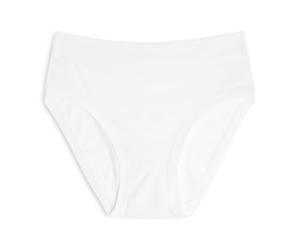 Cotonella Art. GD019K6, Damenunterhosen aus elastischer Baumwolle - Packung mit 6 Stück - Damen-Slips aus bielastischer Baumwolle mit extra Komfort Kanten, Weiß, M