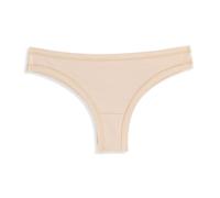 Cotonella, Brasilianisch aus weicher bielastischer Baumwolle - brasilianische Ränder extrakomfort und bequeme niedrige Hüfte - Packung mit 3 Stück - Art. GD139K3, beige, 3/M