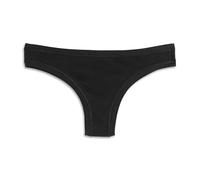 Cotonella Art. GD139K3, Damenunterhosen aus elastischer Baumwolle - 3 Stück - Brasilianische Damen-Slips aus weicher bielastischer Baumwolle - Farben Weiß/Schwarz/Beige, Schwarz , 2/S