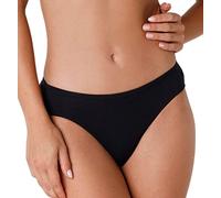 Cotonella - Damen-Slip aus Baumwolle, 6er-Pack, elastisch, Komfort, Baumwolle, Schwarz oder Weiß, Anti-Reizung, Baumwolle auf der Haut, M