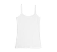 Cotonella Damen Tinta Unita T-Shirt, Weiß, L