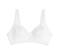 Cotonella, Emma Balconette-BH mit Cups aus Spitze und Rücken aus Mikrofaser, EIN BH mit Trägern mit Baumwolle überzogen, ohne Bügel und ohne Polster - Art. CD038