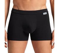 Cotonella Herren Boxershorts aus elastischer Baumwolle (3er Pack) Bi-Elastic Unterhosen Herren Baumwolle Unterwäsche Herren Unterhose bunt modisch weiß schwarz grau AU425, 3 schwarz, M