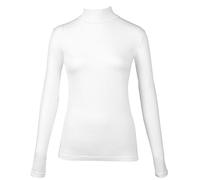 Cotonella, Langarmshirt mit Rollkragen, aus weicher und warmer bielastischer Baumwolle - Art. 3511, blau, Medium