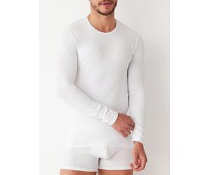 COTONELLA Longsleeve in Weiß - Größe L | Herrenshirts