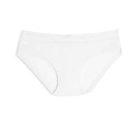 Cotonella, Mini-Slip aus weicher bi-elastischer Baumwolle - Kanten an Taille und Beinen extracomfort - Tailleneinsatz aus weicher elastischer Spitze - Art. GD166, Weiß, M