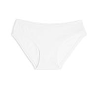 Cotonella, Mini-Slip aus weicher bi-elastischer Baumwolle - Slip mit extrakomfort und niedriger Hüfte - Packung mit 6 Stück - Art. 3362K6, Weiß, L