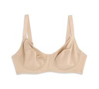 Cotonella, Rebecca BH aus weicher Mikrofaser - mit Bügeln und Innenfutter unter der Haube aus 100 % Baumwolle - Art.CD052, beige, 100C