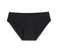 Cotonella, Slip aus weicher bi-elastischer Baumwolle - Slip mit extrakomfort und niedriger Hüfte - Packung mit 6 Stück - Art. 3362K6, Schwarz , S