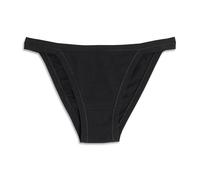 Cotonella, Tanga aus weicher bi-elastischer Baumwolle - Extracomfort Ränder - Multipack mit 6 Stück - Art. 3364K6, Schwarz , XL