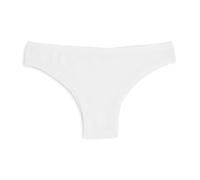Cotonella Women's L'Altra White Cotton 3 Pack Brazillian Brief 40