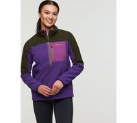Cotopaxi Abrazo Fleece Half-zip Jacket woods and black violet (WDBV) XS