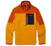 Cotopaxi Abrazo Half Zip Fleece Jacket Fleecepullover, S, mezcal/amber