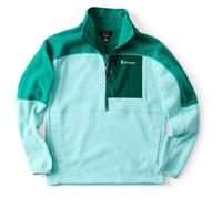 Cotopaxi - Women's Abrazo Fleece Half-Zip Jacket - Fleecepullover, Gr. S, türkis (Malachite)