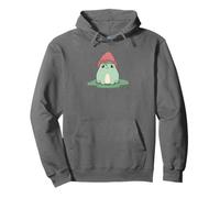 Cottagecore Aesthetic Cute Kawaii Frosch Erdbeerkopf Pullover Hoodie