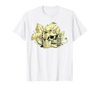 Cottagecore Aesthetic Frosch Gothic Skull Dark Academia T-Shirt