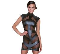 Cottelli Party Damen Kleid-27179051031 Kleid, Schwarz, M EU