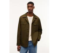 COTTON BLEND SHIRT JACKET Platinum Olive - Gr. - M