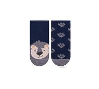 Cotton Candy by Steven - Baby Socken - Tiere - (Bär - Blau, 11-13)