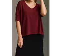 Cotton Candy Shirt in Bordeaux - Größe M | Damen Tops