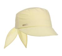 Cotton Chambray Damencap by Seeberger pastellgelb One Size